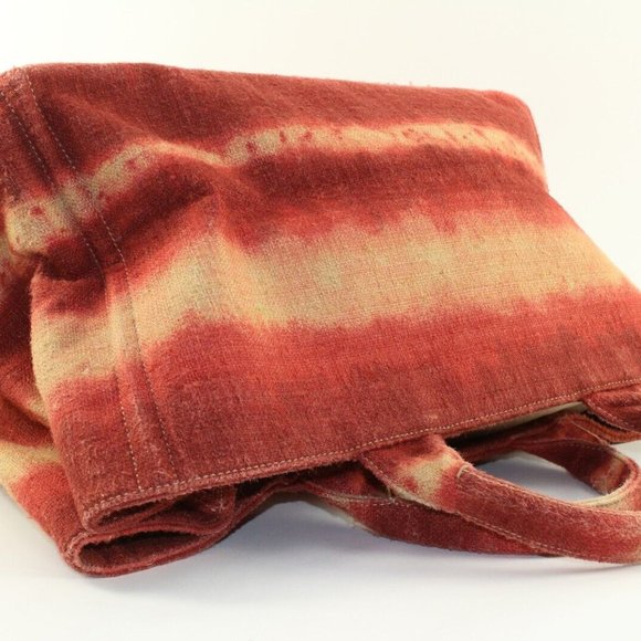 Prada Rare Striped Ombre Tie Dye Canapa Tote 1PR1226K - Picture 7 of 11